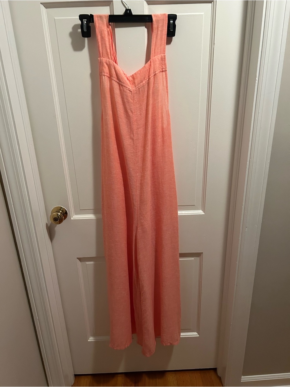 NWOT Haute Hippie Coral Sleeveless Wide-Leg Jumpsuit Size M